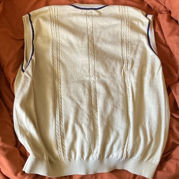 Ping Collection Yellow Knit Sweater Vest - Picture 3 of 4
